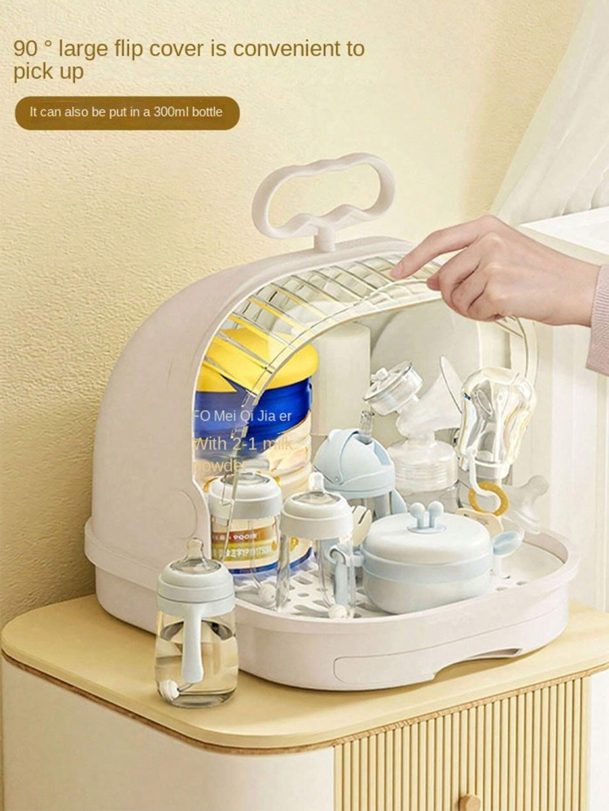 Baby Bottle Drying Rack Organizer Box – Gifto.pk