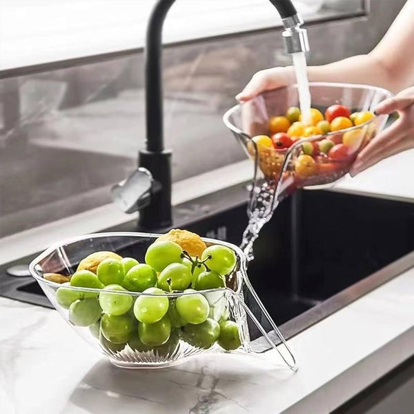 Multifunctional Drain Funnel Bowl for Washing & Draining