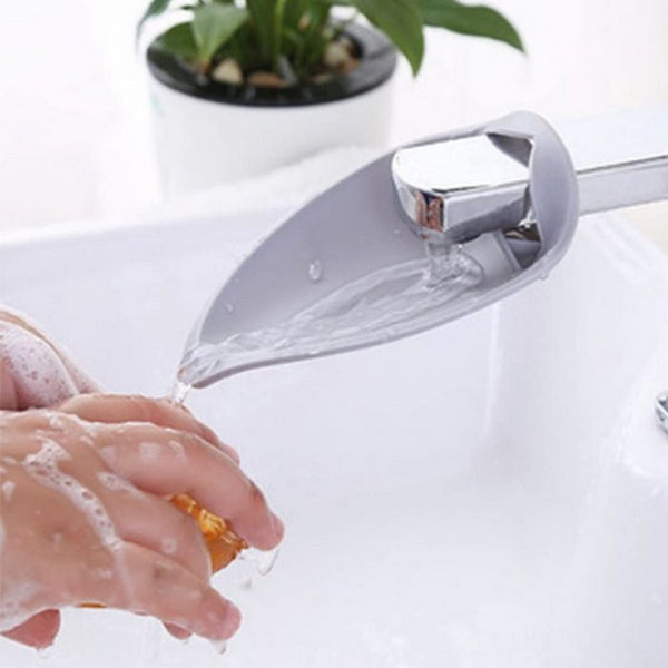 Faucet Extender For Kids, Silicone Duck Mouth Shaped Bathroom Tap Extender Splash-Proof For Baby Faucets Sink Hand Washing