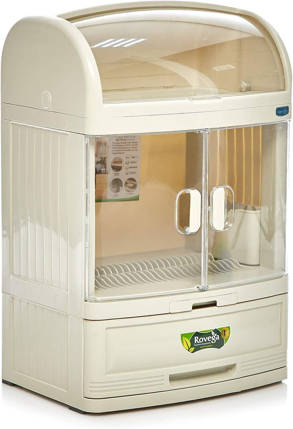 Kitchen Bowl Rack Cutlery Storage Box Dishes Leaching Bowl Box With Cover Edging Plate Rack Plastic Bowl Cabinet Home