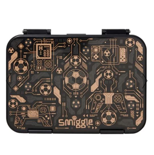 Smiggle - Livewire 4 Compartment Bento Lunch Box for Kids