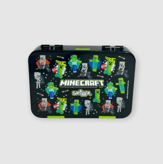 Smiggle Minecraft Bento Lunch Box - BPA Free