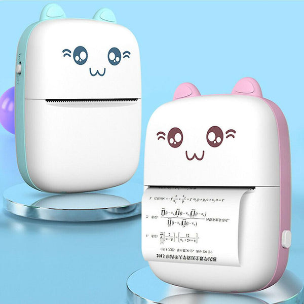 Portable Thermal Mini Photo Printer, Mini Pocket Printer