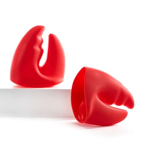 Heat Insulation Kitchen Gloves High Temperature Resistant Thick Heat Insulation Silicone Anti-Hot Hand Clip