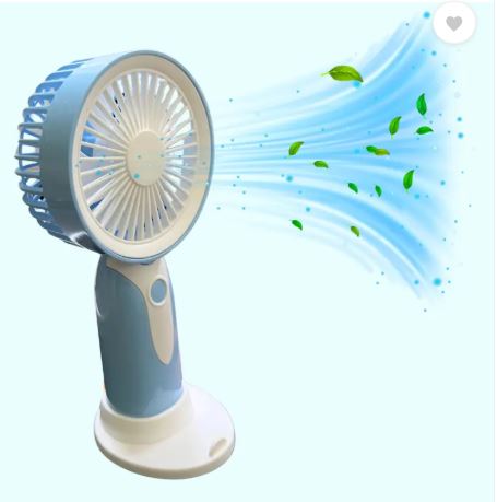 Speed Rechargeable Portable Mini Fan for Home, Office, Desk | Small Fan Rechargeable Fan