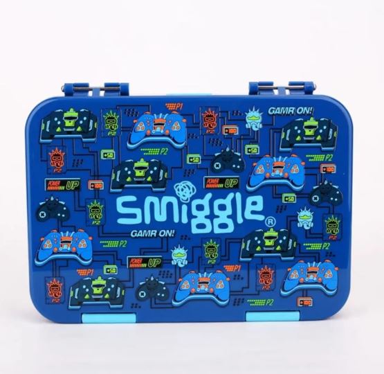 Smiggle Game On Bento Lunch Box for Kids – BPA-Free, Durable & Eco-Friendly
