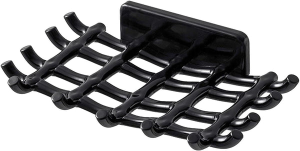 Soap Holder for Shower - Self-Adhesive Soap Holder for Shower, Rattan Soap Holder | Drill-Free Installation Shower Soap Dish