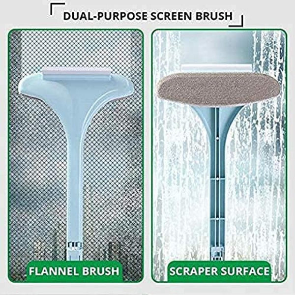 Multi-Function Window Slot Cleaning Brush, Screen Keyboard Drawer Wardrobe Dust Removal Cleaning Brush