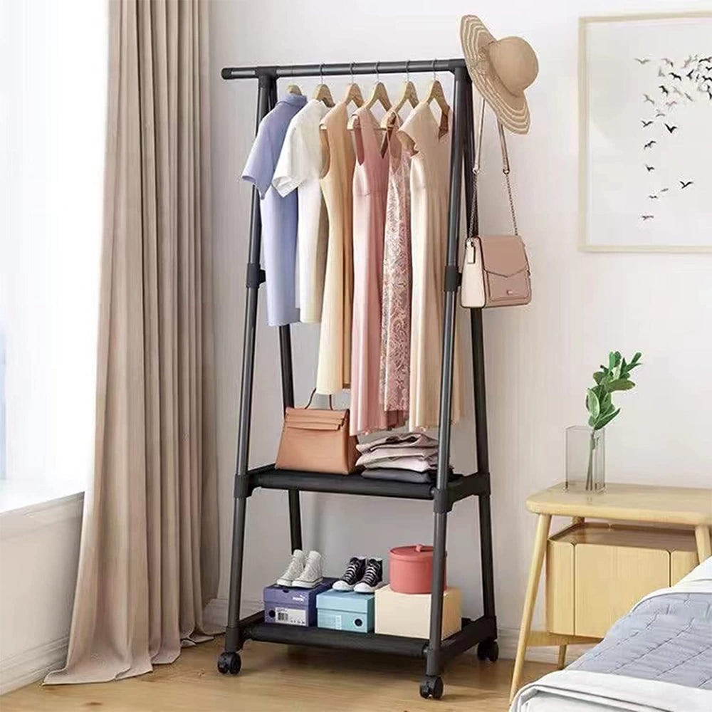 Triangle Coat Hanger Rack, Removable Clothes Hanger Floor Stand – Gifto.pk